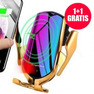 Deluxe houder voor draadloos opladen 1+1 Gratis