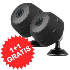 Draadloze camera SENSORI met nachtzicht en wifi 1+1 gratis