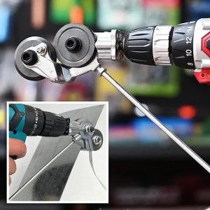 Metaalsnij-opzetstuk voor boormachine - Tot 1,5 mm, braamvrij | METALSLICER