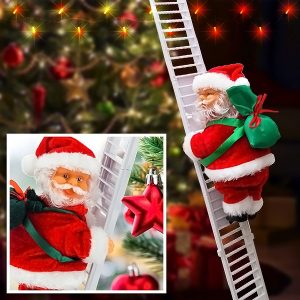 Ladderklimmende kerstman | LADDERSANTA