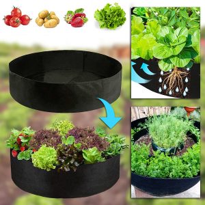 Verhoogde tuinbak van stof - 90 x 30 cm, ademend vilt | PLANTIE