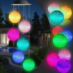 Hangende Solar LED Tuinlamp | AURAWIND