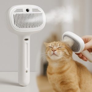 Stoomverzorgingsborstel voor honden en katten | GROOMSY