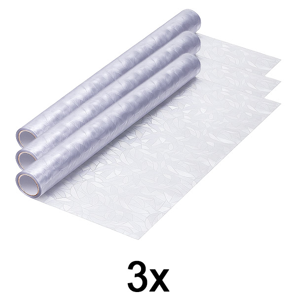 3x Decoratieve en privacywerende raamfolie | PRISMWRAP