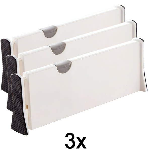 3x Verstelbare lade- & plankverdeler | DIVISERINO