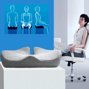 Ergonomisch zitkussen van traagschuim - 45x35x7 cm | MAXICOMFORT