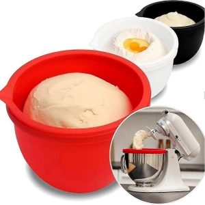 Siliconen Mengkom Inzetstuk - KitchenAid, Schenktuit + Deksel | POSODINKA