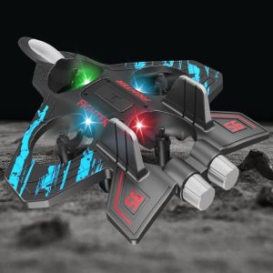 RC Gevechtsvliegtuig Drone - LED, EPP Schuim, 2.4 GHz, Binnen & Buiten | FLYTOR
