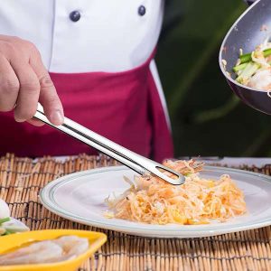 BBQ-tang - 28 cm, 304 voedselveilig staal, naadloos, antislip | TONGPRO