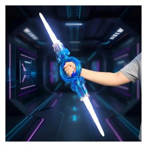 360° LED-draaiend zwaard - Oplaadbaar via USB-C, leeftijd 3+ | SPINSWORD