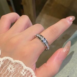 Draaiende zirkonia stressverlichtingsring (3 stuks/set) | LUXRINGS
