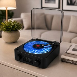 Retro 3-in-1 oceaan golf projector, Bluetooth speaker en LED sfeerlicht | VIVAPLAY