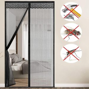Magnetisch hordeurgordijn, zelfsluitend | INSECTPROTECT