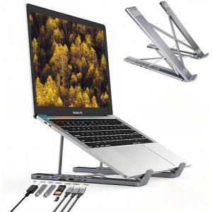 Verstelbaar laptopstandaard-dock | LAPDOCKX