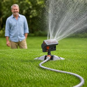 Oscillerende verstelbare gazonsproeier – besproeit tot 278 m² | WETSWEEP