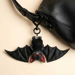 Veranderbare pluchen vleermuis sleutelhanger | BATZY